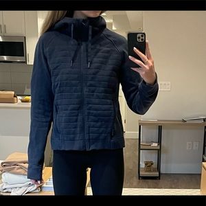 Lululemon cropped zip up hoodie